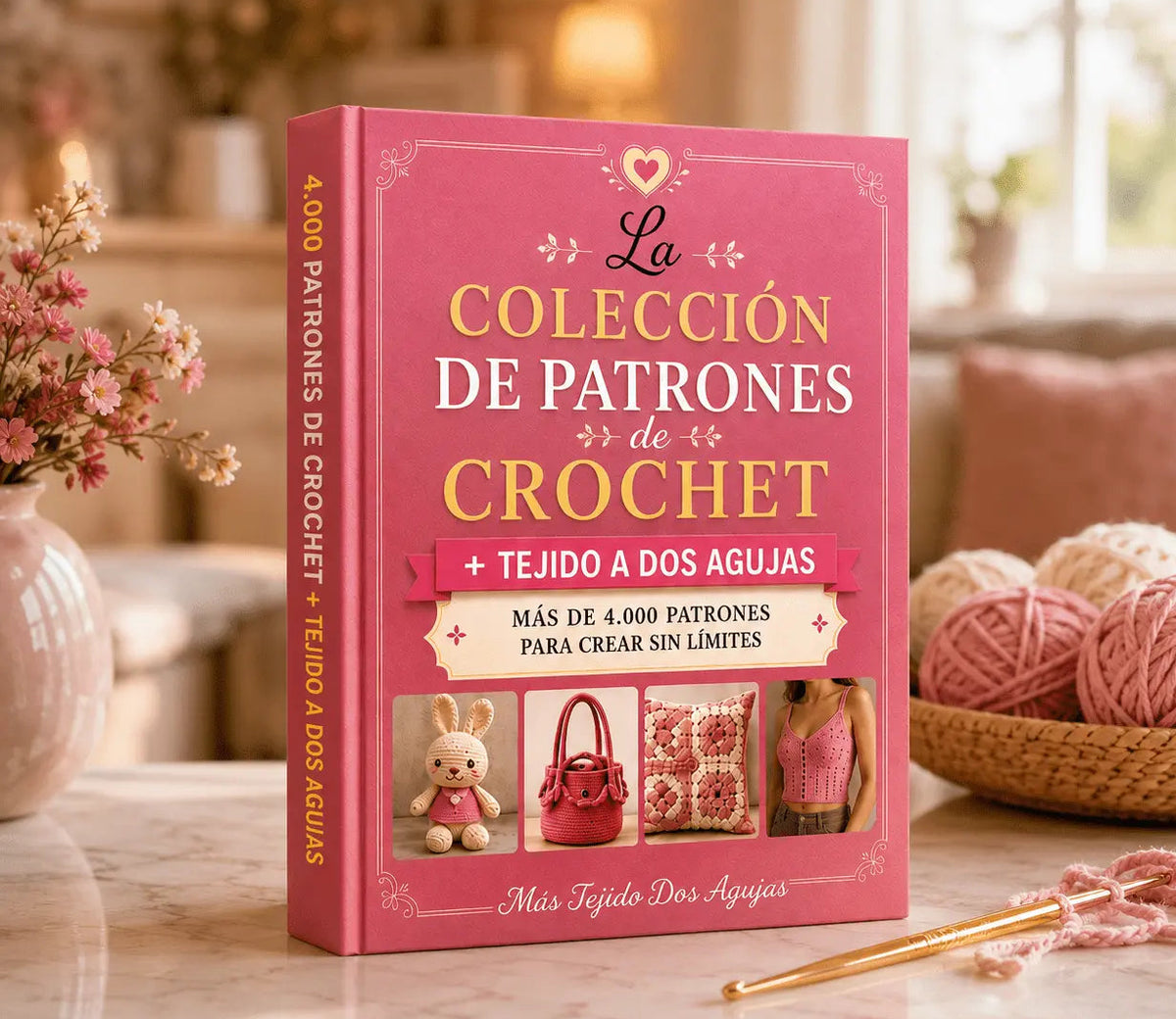 🌸 La Colección Definitiva de Crochet + Tejido a Dos Agujas, Edición Premium